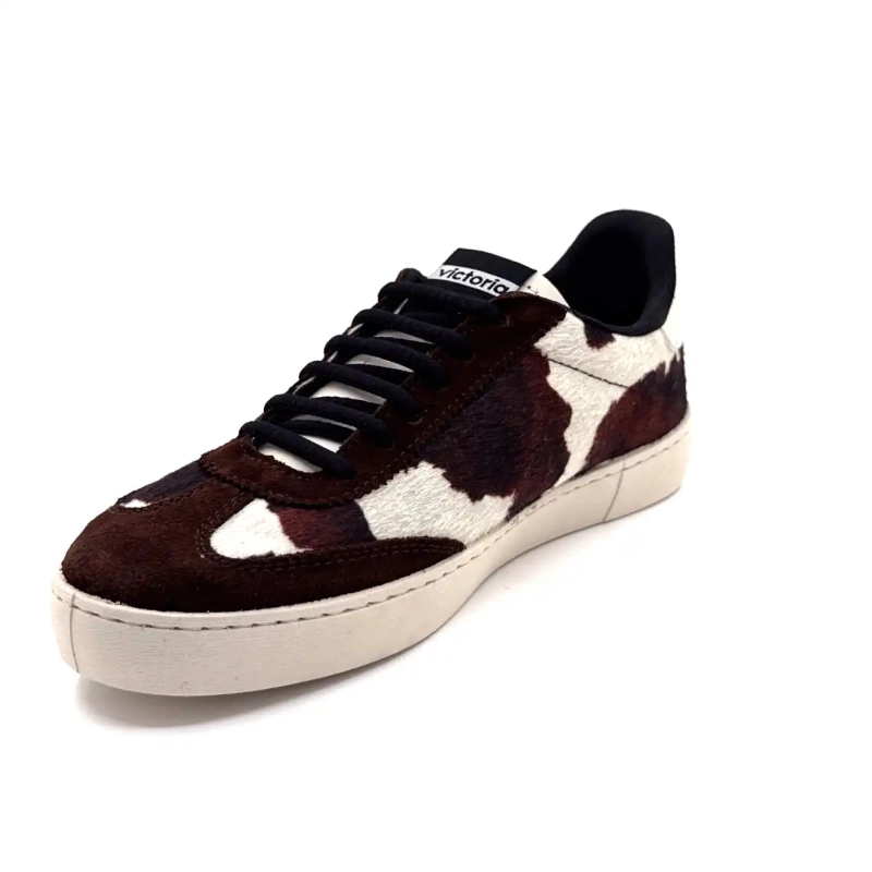 Victoria 1126224 Daim Marron Imprimé Vache Ivoire Chaussures