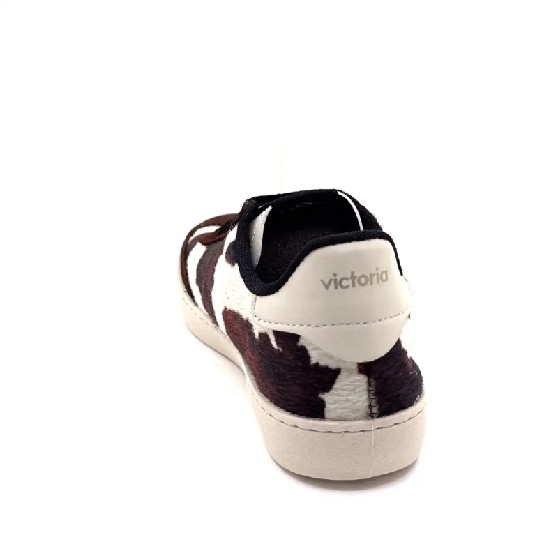 Victoria 1126224 Brun Mocka Ko Mönster Ivoire Chaussures