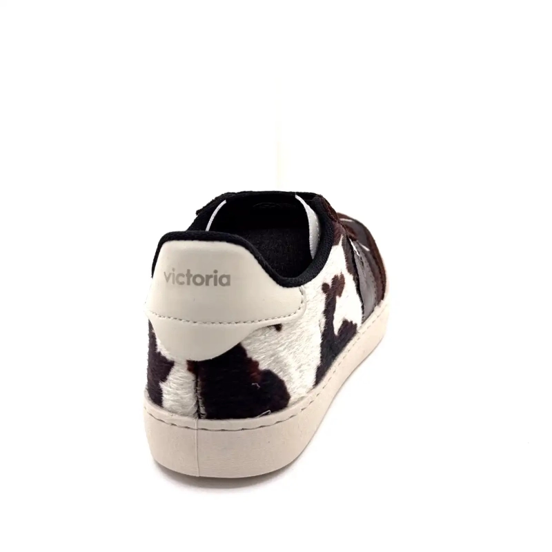 Victoria 1126224 Barna velúr tehénmintás Ivoire Chaussures