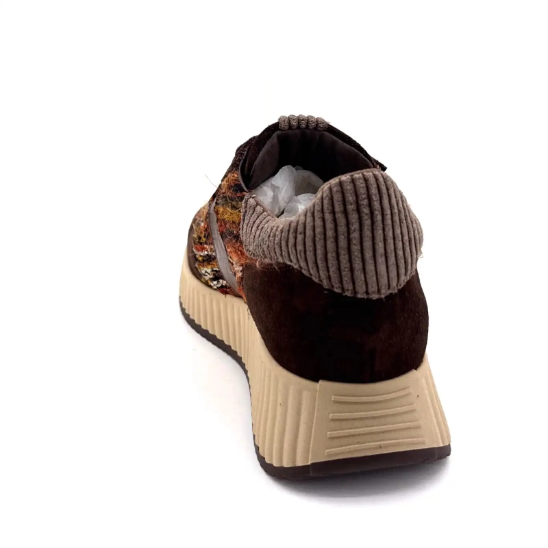 Softwaves 8.95.20 Wildleder Textil Braun Orange Ivoire Chaussures