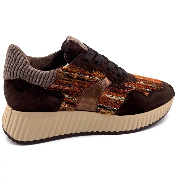 Softwaves 8.95.20 Mocka Textil Brun Orange Ivoire Chaussures