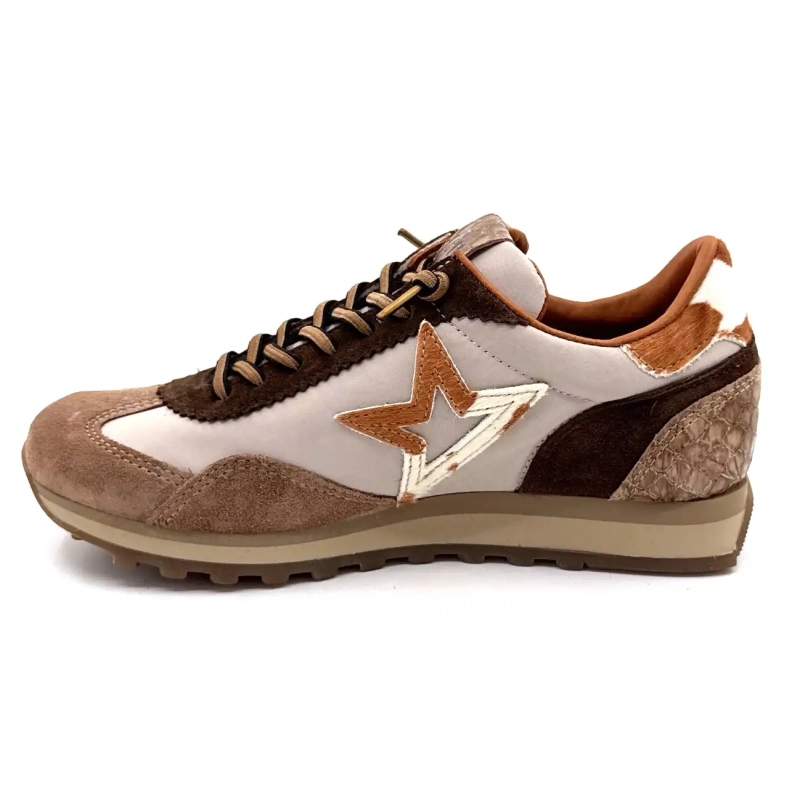 Cetti 1259 Sra Textil Beige Wildleder Taupe & Braun Ivoire Chaussures