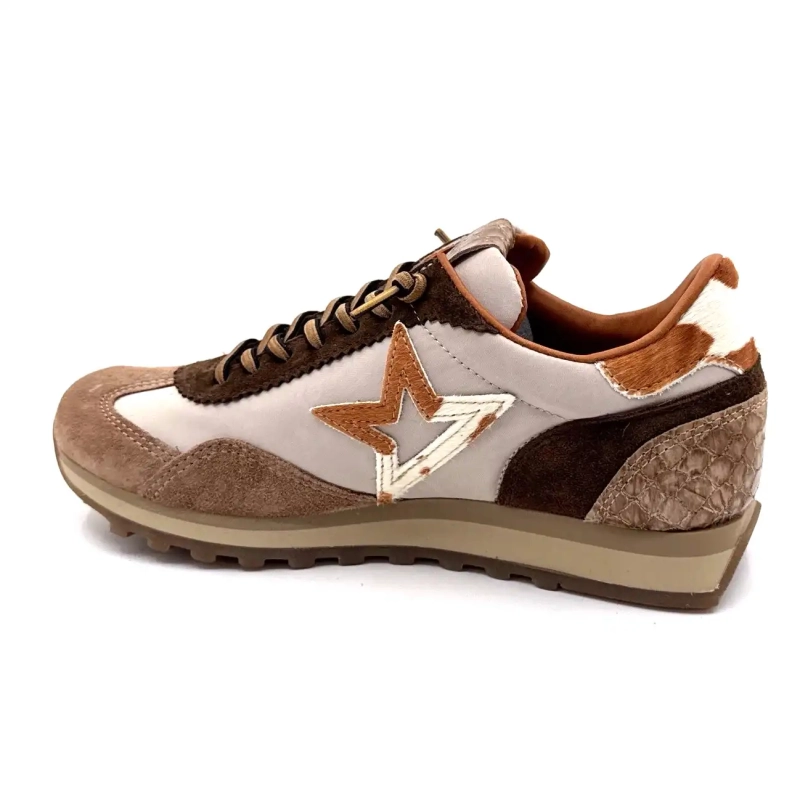 Cetti 1259 Sra Textil Bézs Velúr Taupe & Barna Ivoire Chaussures