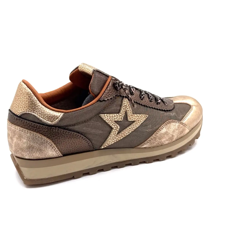 Cetti 1259 Sra Textil Bronz Piele Aur Ivoire Chaussures