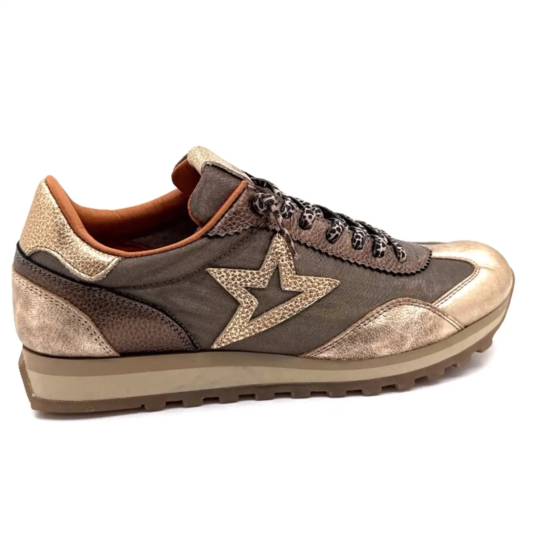 Cetti 1259 Sra Textil Bronce Cuero Oro Ivoire Chaussures