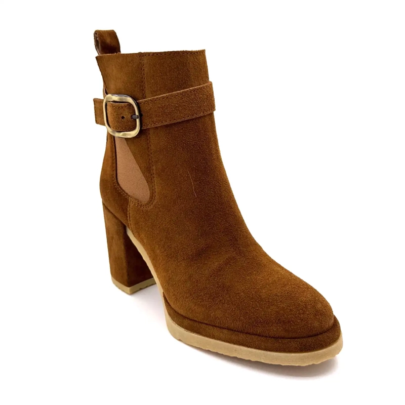 Alpe 5516-11 Daim Cuero Ivoire Chaussures