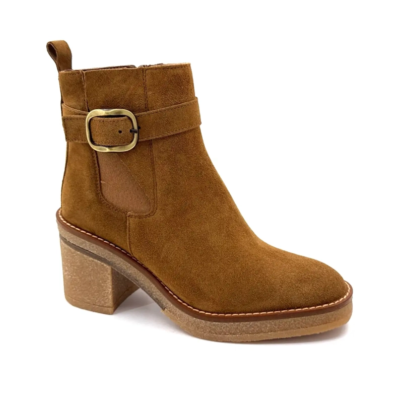 Alpe 5465-11 Skóra zamszowa Ivoire Chaussures