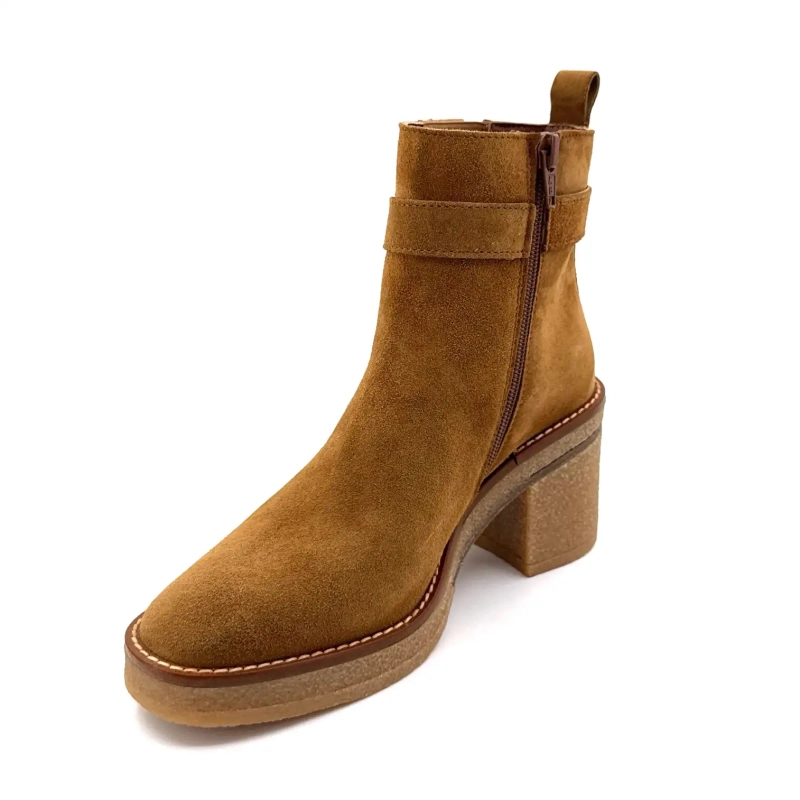 Alpe 5465-11 Pelle scamosciata Ivoire Chaussures