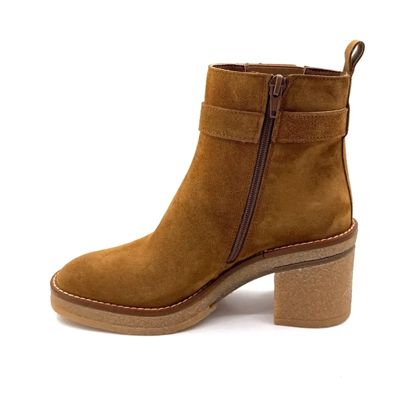 Alpe 5465-11 Skóra zamszowa Ivoire Chaussures