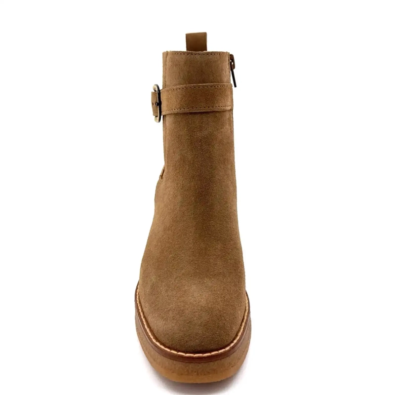 Alpe 5465-11 Taupe Suède Ivoire Chaussures