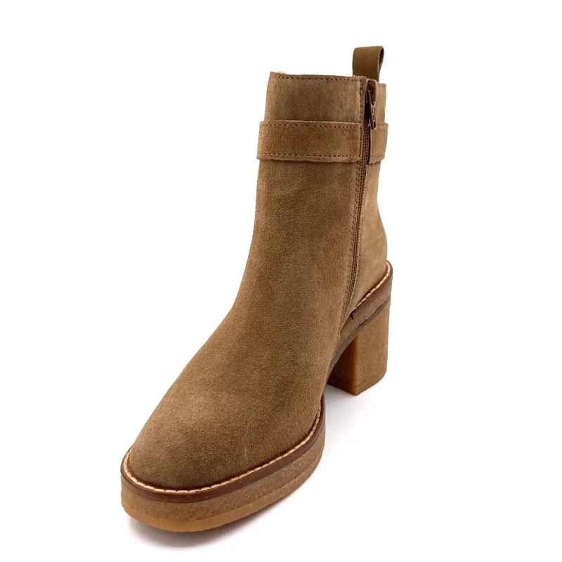 Alpe 5465-11 Camurça Taupe Ivoire Chaussures