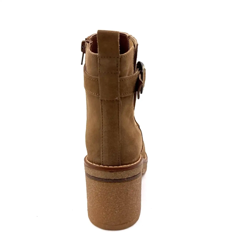 Alpe 5465-11 Taupe velúr Ivoire Chaussures