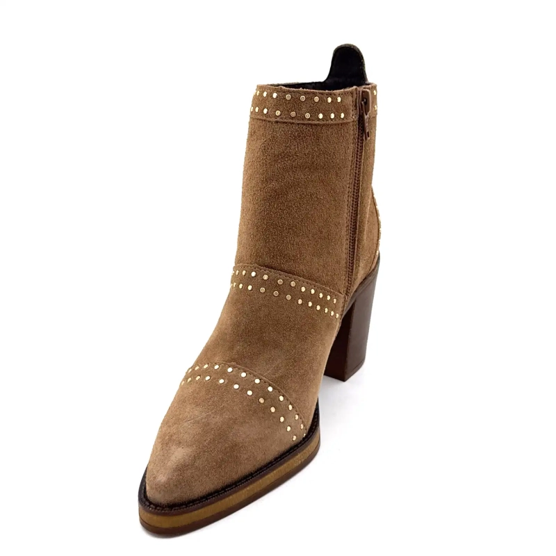 Alpe 5449-11 Ante Taupe con Tachuelas Ivoire Chaussures