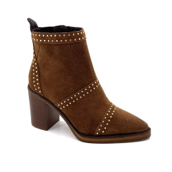 Alpe 5449-11 Studded Bruin Suède