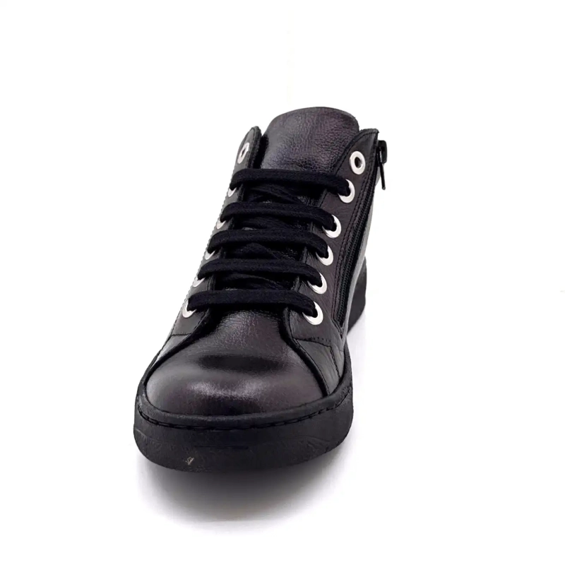 Chacal 7335 Cuero Negro Brillante Ivoire Chaussures