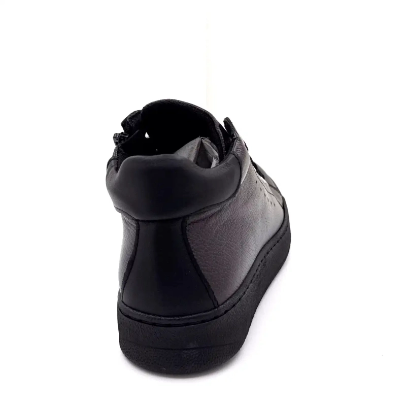 Chacal 7335 fényes fekete bőr Ivoire Chaussures