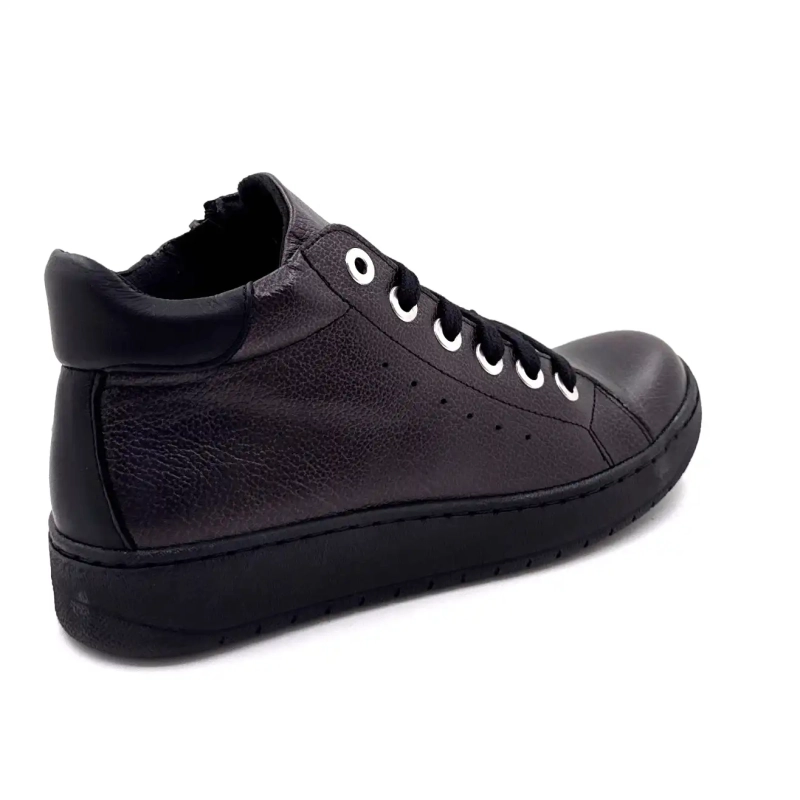 Chacal 7335 Glanset svart skinn Ivoire Chaussures