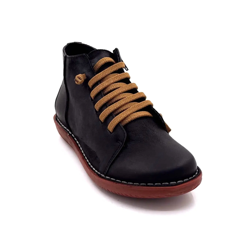 Chacal 7210 R Zwart Leer Ivoire Chaussures