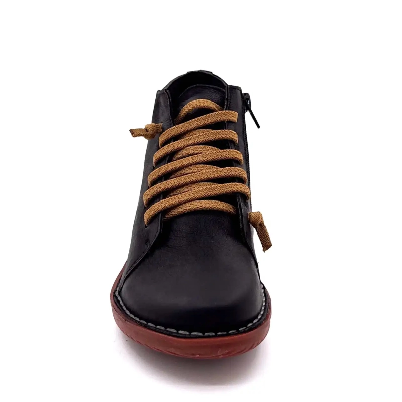 Chacal 7210 R Couro Preto Ivoire Chaussures