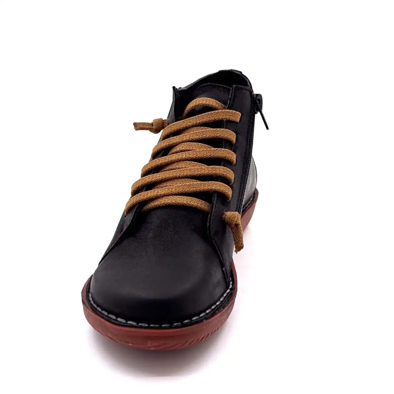 Chacal 7210 R Zwart Leer Ivoire Chaussures