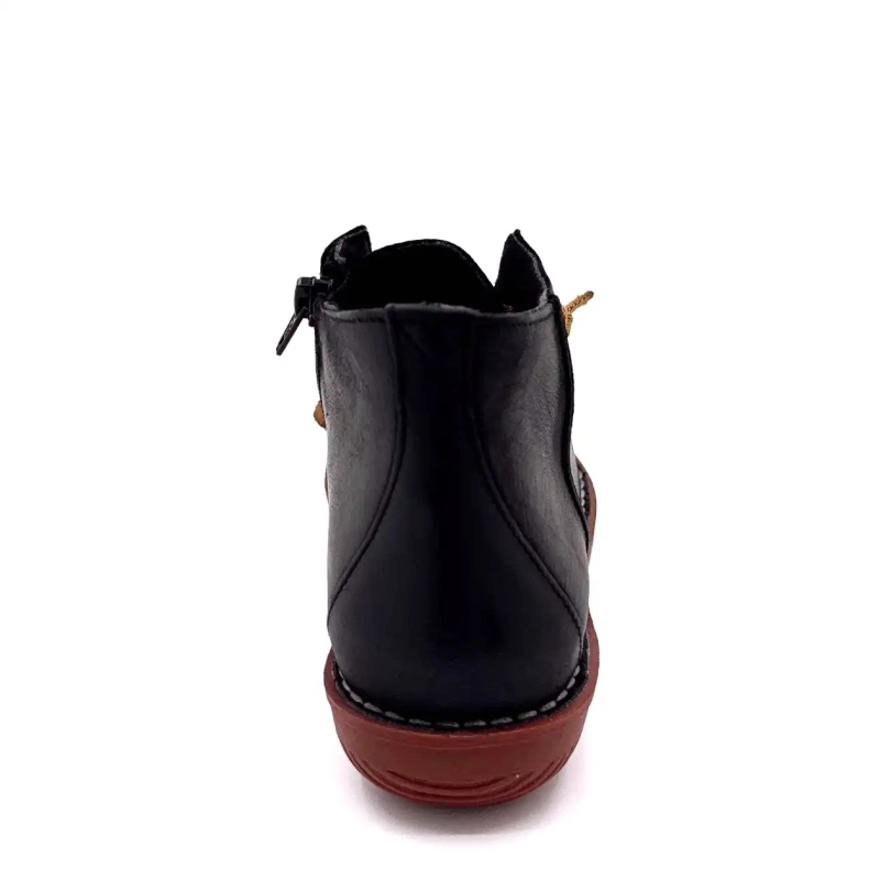 Chacal 7210 R piele neagră Ivoire Chaussures