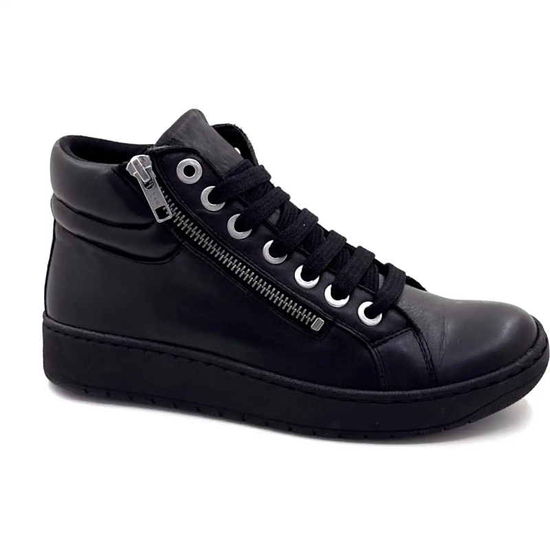 Chacal 7336 Svart Läder Ivoire Chaussures