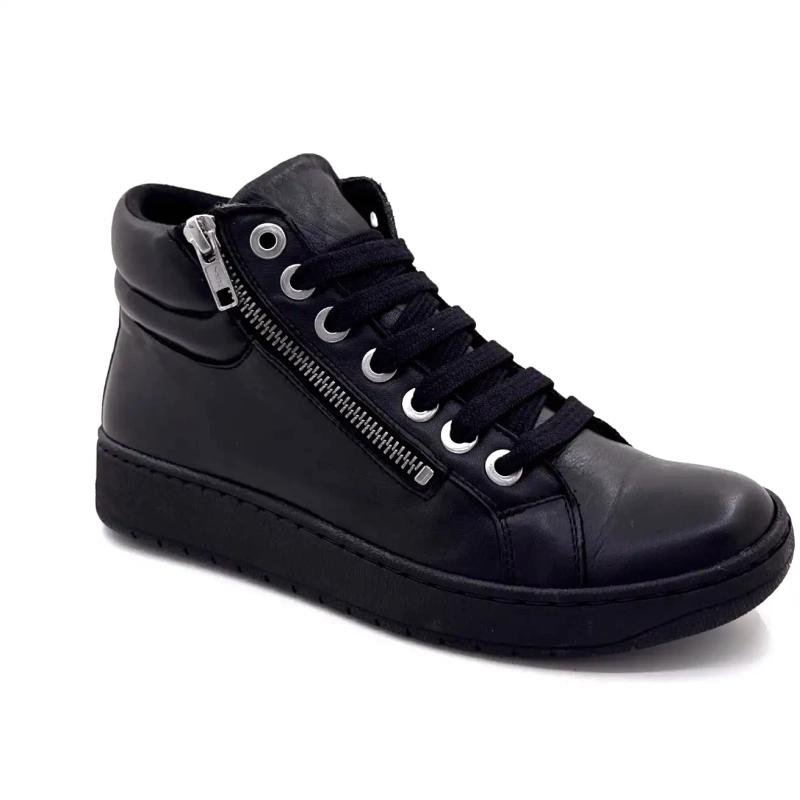Chacal 7336 Svart Läder Ivoire Chaussures