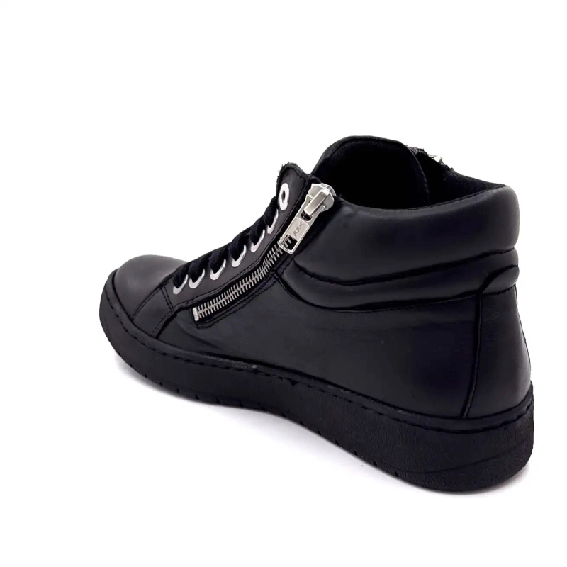 Chacal 7336 Piele Neagră Ivoire Chaussures