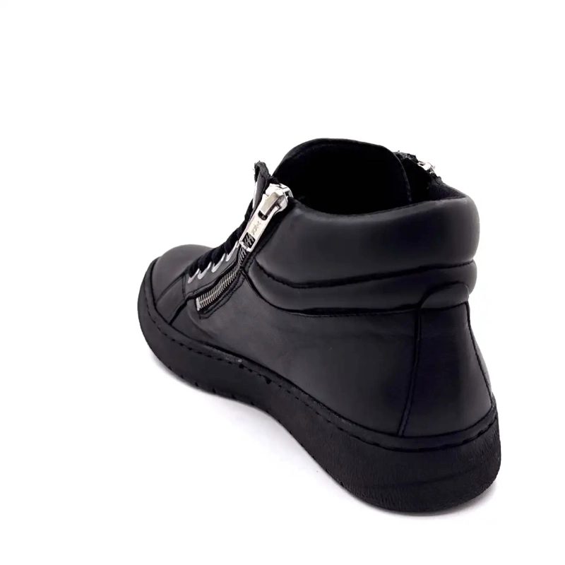 Chacal 7336 Czarna skóra Ivoire Chaussures