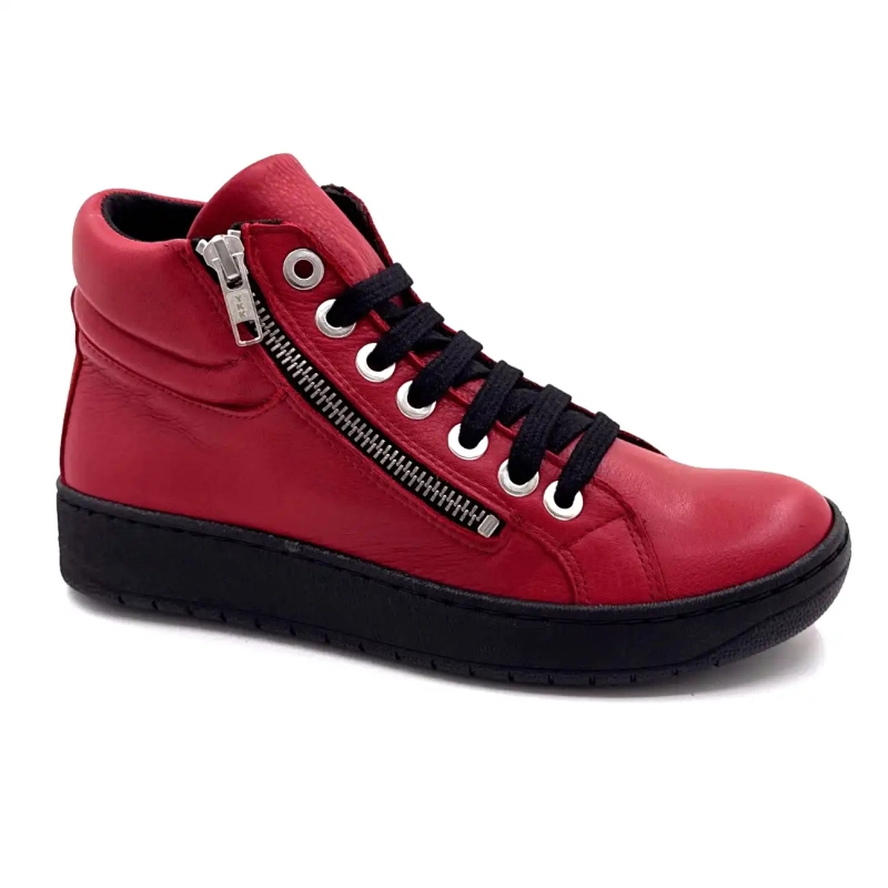 Chacal 7336 Couro Vermelho Ivoire Chaussures