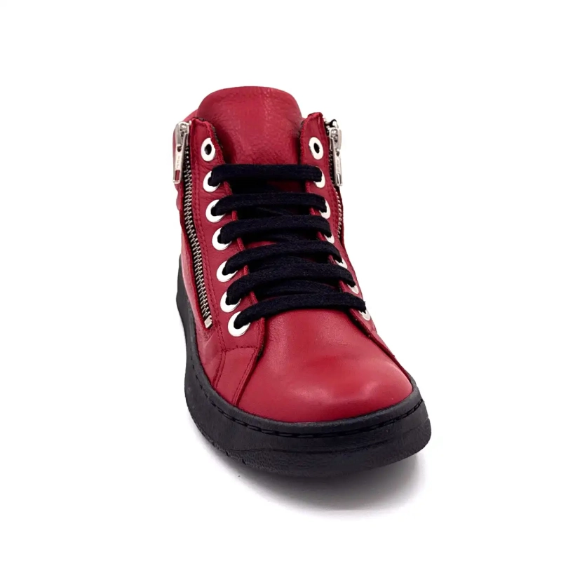 Chacal 7336 Rött Läder Ivoire Chaussures