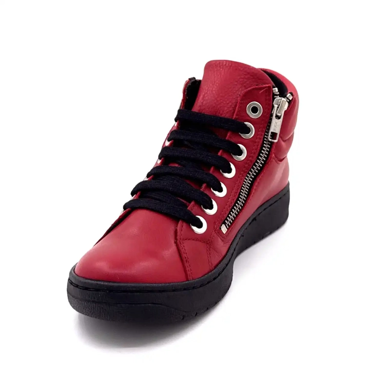 Chacal 7336 Red Leather Ivoire Chaussures