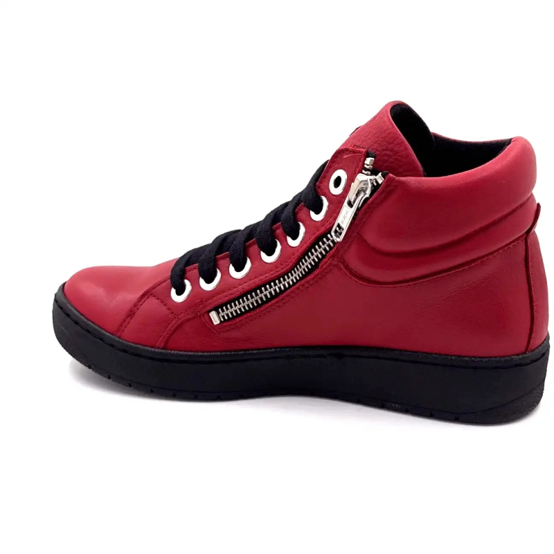 Chacal 7336 Red Leather Ivoire Chaussures