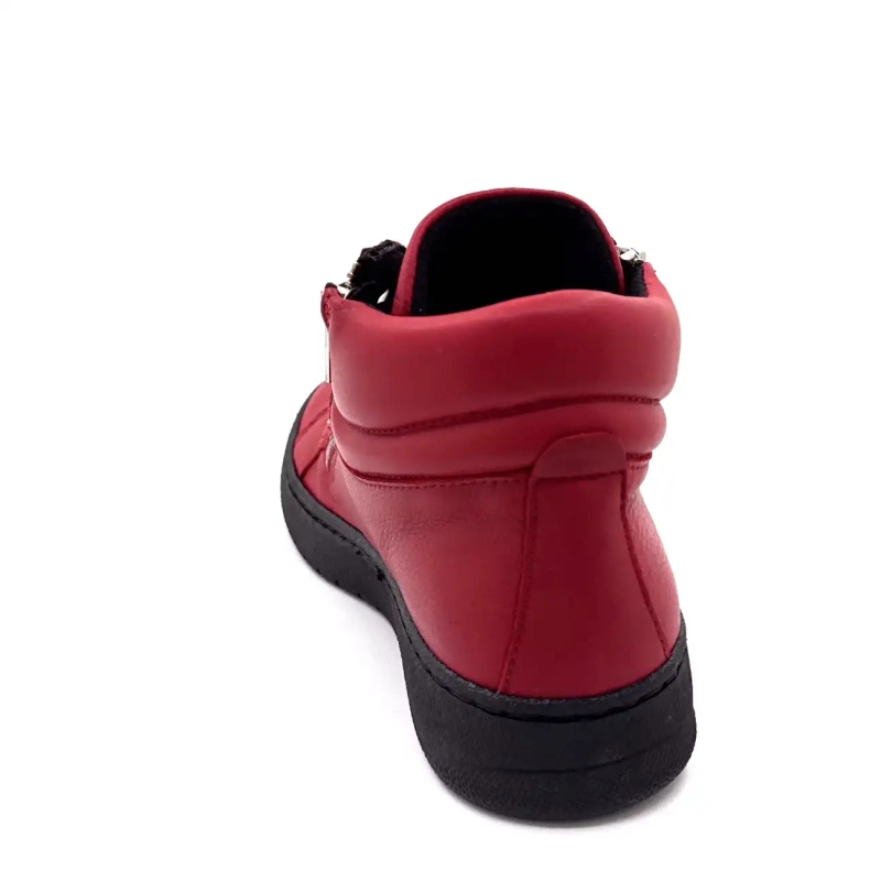 Chacal 7336 Rött Läder Ivoire Chaussures