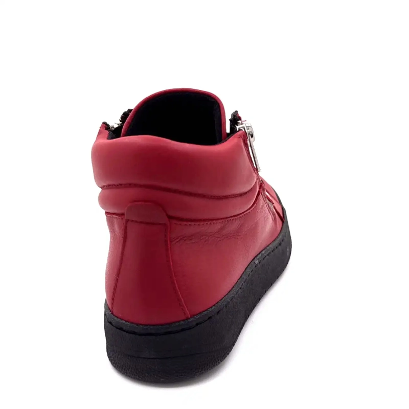 Chacal 7336 Rött Läder Ivoire Chaussures