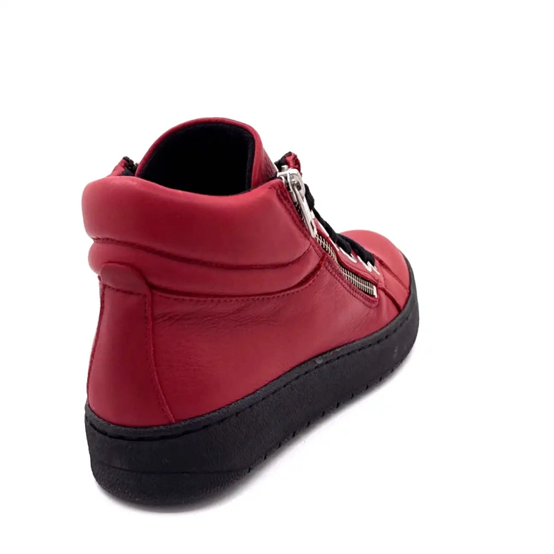 Chacal 7336 Vörös Bőr Ivoire Chaussures