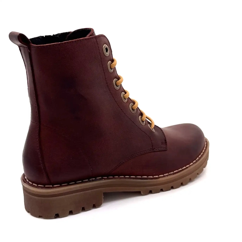 Chacal 7251 Vino Couro Ivoire Chaussures