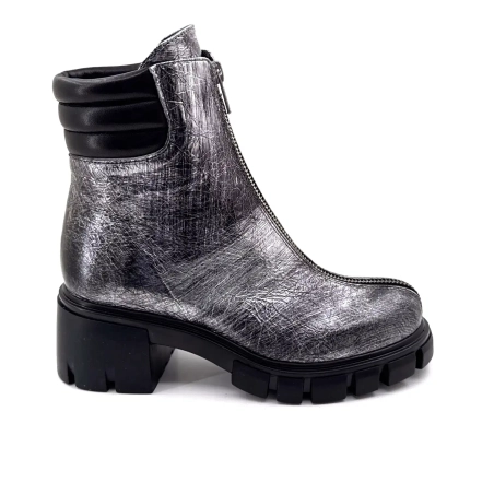 Fruit 9254 Piele gri metalizat Ivoire Chaussures