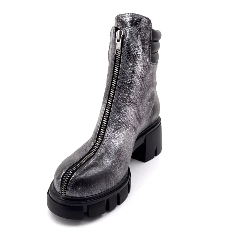 Fruit 9254 metál szürke bőr Ivoire Chaussures