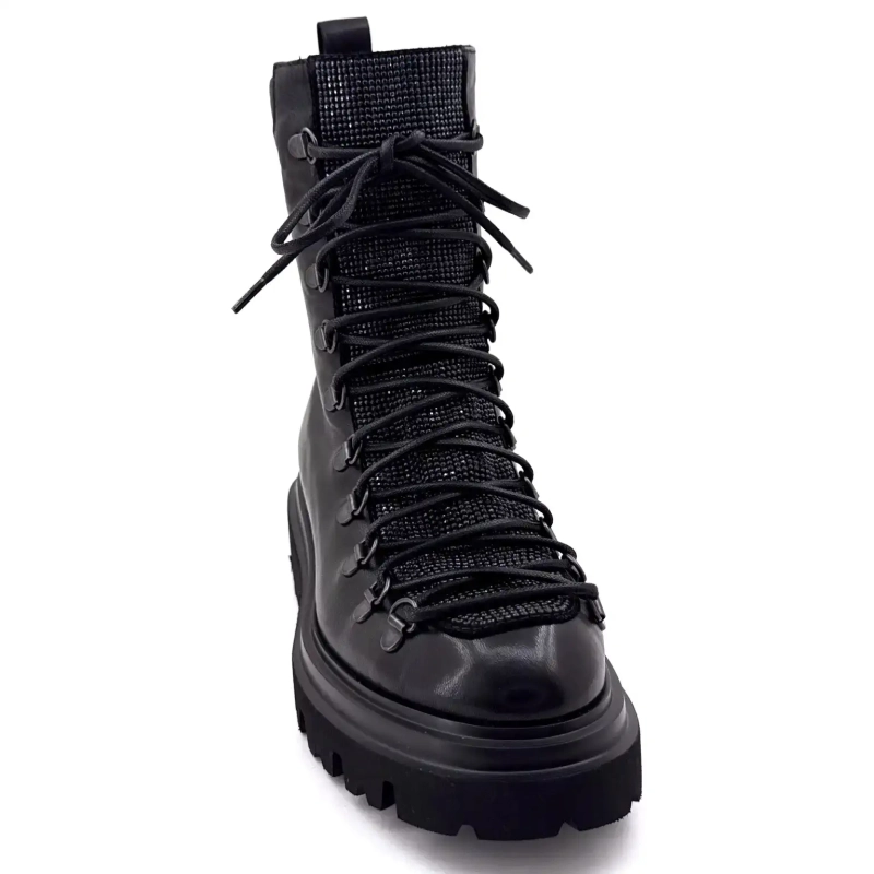 Frutta 9378 Pelle Nera Ivoire Chaussures