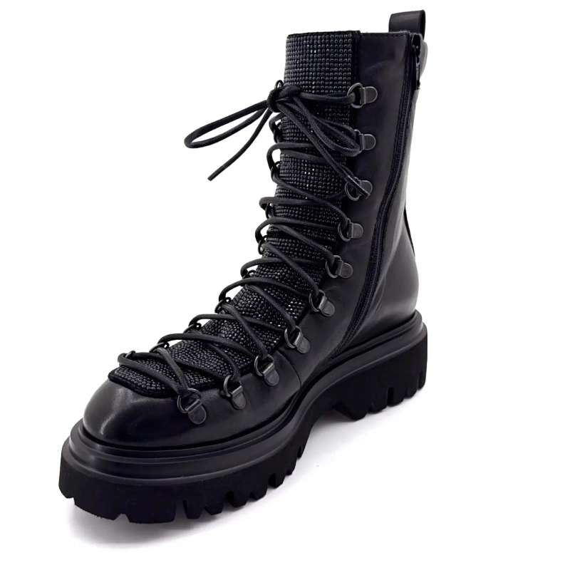 Fruit 9378 Fekete Bőr Ivoire Chaussures