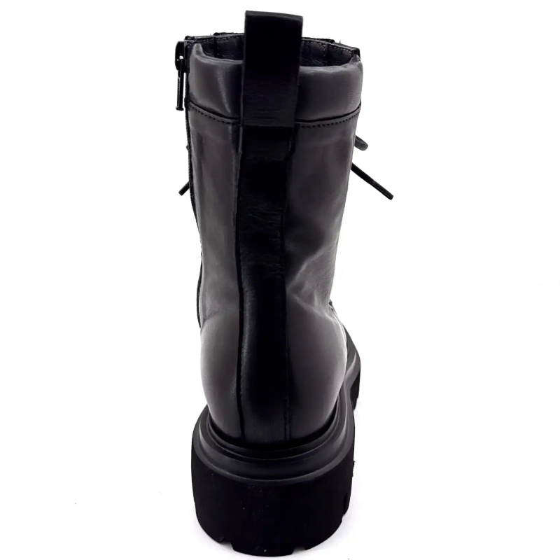 Φρούτα 9378 Μαύρο Δέρμα Ivoire Chaussures