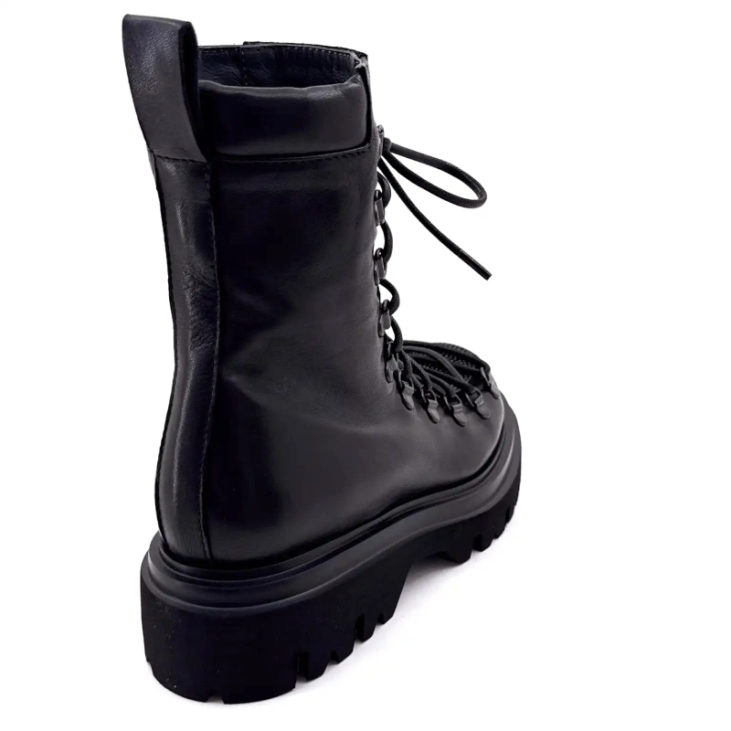 Fruit 9378 Black Leather Ivoire Chaussures