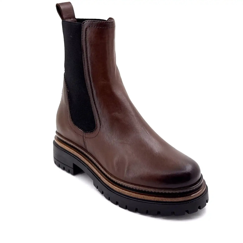 Mjus T60204 105 Lær Sjokoladefarget Ivoire Chaussures