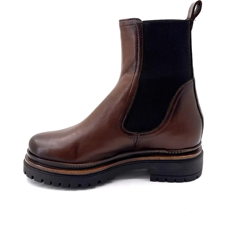 Mjus T60204 105 Lær Sjokoladefarget Ivoire Chaussures