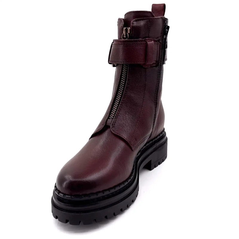 Mjus L97202 101 6345 Bordeaux skinn Ivoire Chaussures