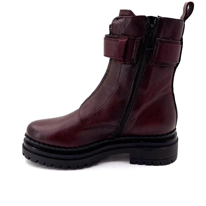 Mjus L97202 101 6345 Cuero Burdeos Ivoire Chaussures