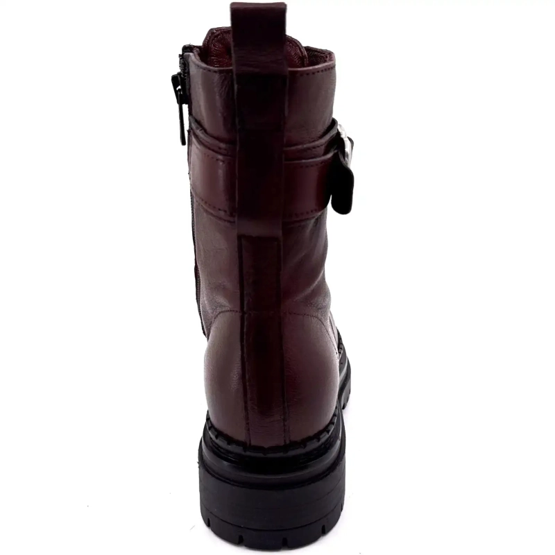 Mjus L97202 101 6345 Bordó bőr Ivoire Chaussures