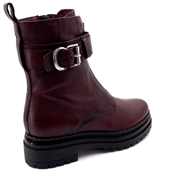 Mjus L97202 101 6345 Piele Bordeaux Ivoire Chaussures