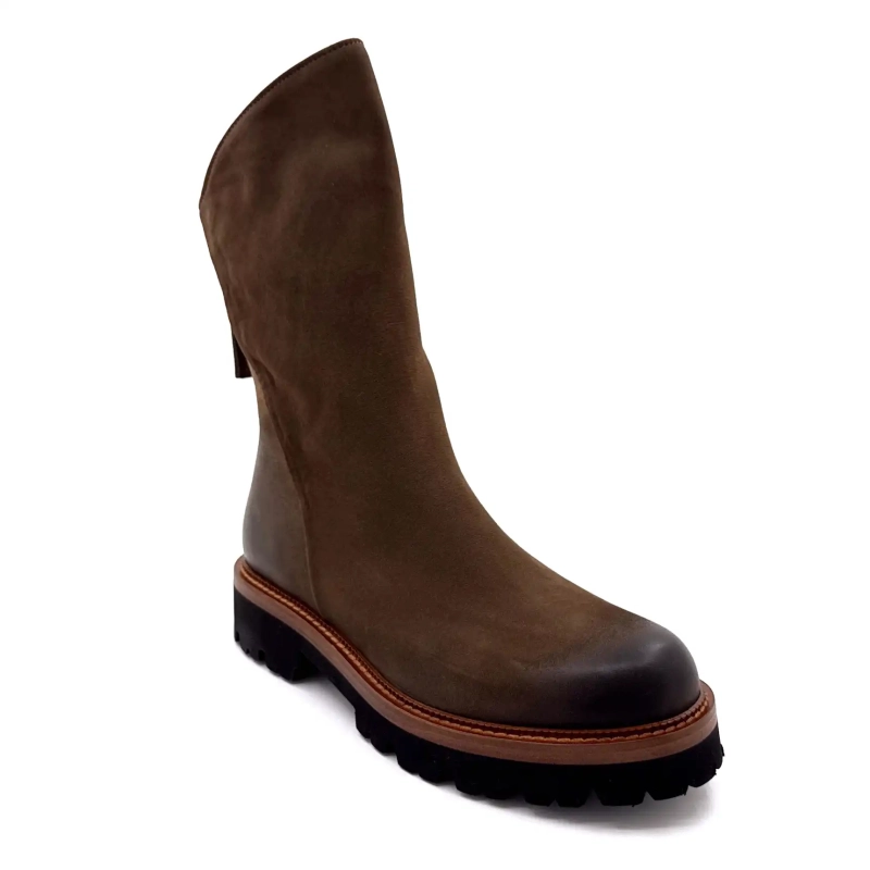 Botines Ivoire 3270 Carrie 20 de piel lavada marrón Ivoire Chaussures